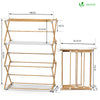 Sechoir a linge pliant style bois - vounat.shop