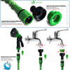 Tuyau d’Arrosage Extensible 30m 800D avec Accessoires vert - vounat.shop