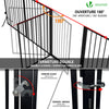 Barriere de securite Grande Version 3M 5 Panneaux noire - vounat.shop