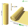 Canisse PVC brise vue renforce avec attaches de fixation 80x500cm beige - vounat.shop