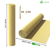 Canisse PVC brise vue renforce avec attaches de fixation 80x300cm beige - vounat.shop