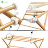 Sechoir a linge pliant style bois - vounat.shop