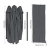 Parasol Jardin Double Aluminium 270 x 460 cm - vounat.shop