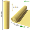 Canisse PVC brise vue renforce avec attaches de fixation 100x500cm beige - vounat.shop