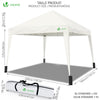 Tonnelle de jardin 3x3m pliable Blanche avec sac de transport - vounat.shop
