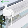Store enrouleur jour nuit double 45x150cm Blanc - vounat.shop