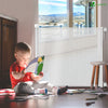 Barriere de securite retractable enfant 180cm blanc - vounat.shop