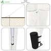 Tonnelle de jardin 3x3m pliable Blanche avec sac de transport - vounat.shop