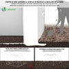 Serre de jardin Toute Saison 9m2 avec portes laterales - vounat.shop