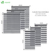 Store enrouleur jour nuit double 55x150cm Gris - vounat.shop