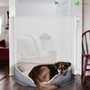 Barriere de securite retractable enfant 180cm blanc - vounat.shop