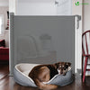 Barriere de securite retractable enfant 180cm gris - vounat.shop