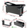Presse briquette de papier compacteur en acier noir - vounat.shop