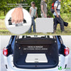 Ensemble de Table et bancs camping pliables 180cm HDPE blanc - vounat.shop