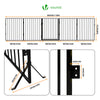 Barriere de securite Grande Version 3M 5 Panneaux noire - vounat.shop