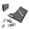 Voile d ombrage Triangle HDPE avec 19 pcs kit de montage - vounat.shop