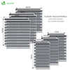 Lot de 2 Store enrouleur jour nuit double 80x150cm Gris - vounat.shop
