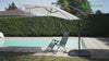 Parasol deporte 3M avec housse de protection et sangle de fixation Kaki
