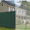 Brise vue occultant en HDPE 230g/m² 1.8x10m avec attaches de fixation vert - vounat.shop