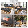 Lot de 4 Coussins pour palettes en bois gris - vounat.shop