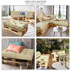 Lot de 4 Coussins pour palettes en bois beige - vounat.shop