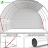 Serre de jardin Toute Saison 12m2 avec portes laterales - vounat.shop
