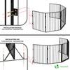 Barriere de securite Grande Version 3M 5 Panneaux noire - vounat.shop
