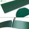 Kit de lamelles occultantes PVC brise vue 150m x 4.7cm avec 300 clips Vert - vounat.shop