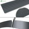 Kit de lamelles occultantes PVC brise vue 75m x 4.7cm avec 150 clips Gris - vounat.shop