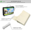 Voile d’ombrage Triangle Imperméable Polyester avec Corde 5x5x5m Beige - vounat.shop