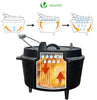 Cocotte en fonte Dutch oven 9L - vounat.shop