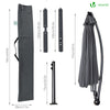 Parasol deporte 3M Shanghai avec housse de protection gris - vounat.shop