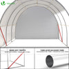 Serre de jardin Toute Saison 9m2 avec portes laterales - vounat.shop