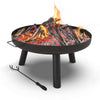 Brasero exterieur 60cm en acier noir - vounat.shop