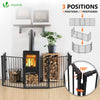 Barriere de securite 3M 5 panneaux noire - vounat.shop