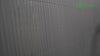 Canisse PVC brise vue renforce avec attaches de fixation 100x300cm gris